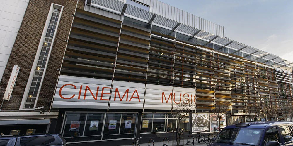 The exterior of Rich Mix, the Charity Film Festival venue.