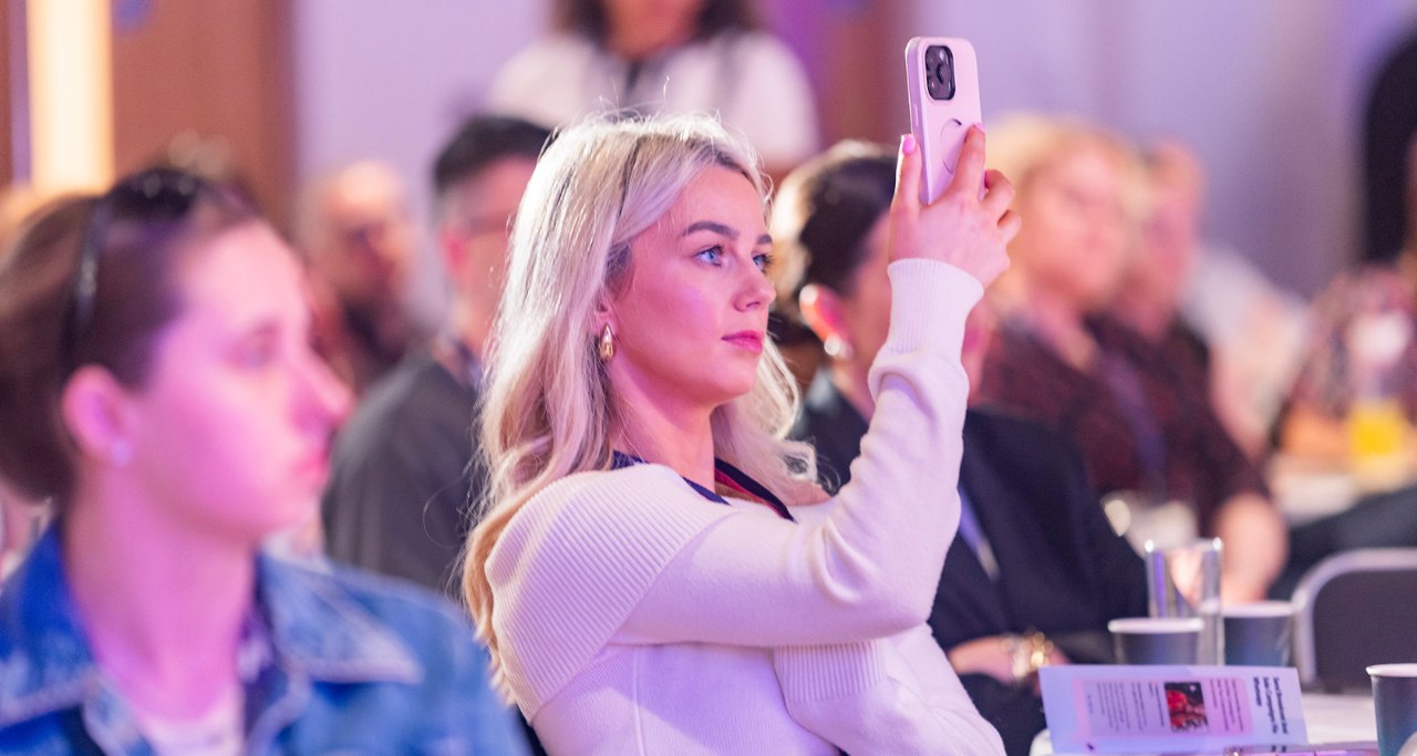Audience members at an earlier eComm Live event.