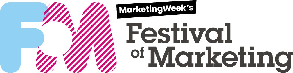 Marketing Week’s Festival of Marketing branding.