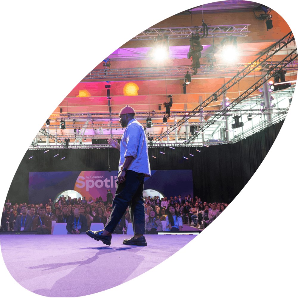 A Spotlight stage photograph used in the organiser’s promotional artwork.